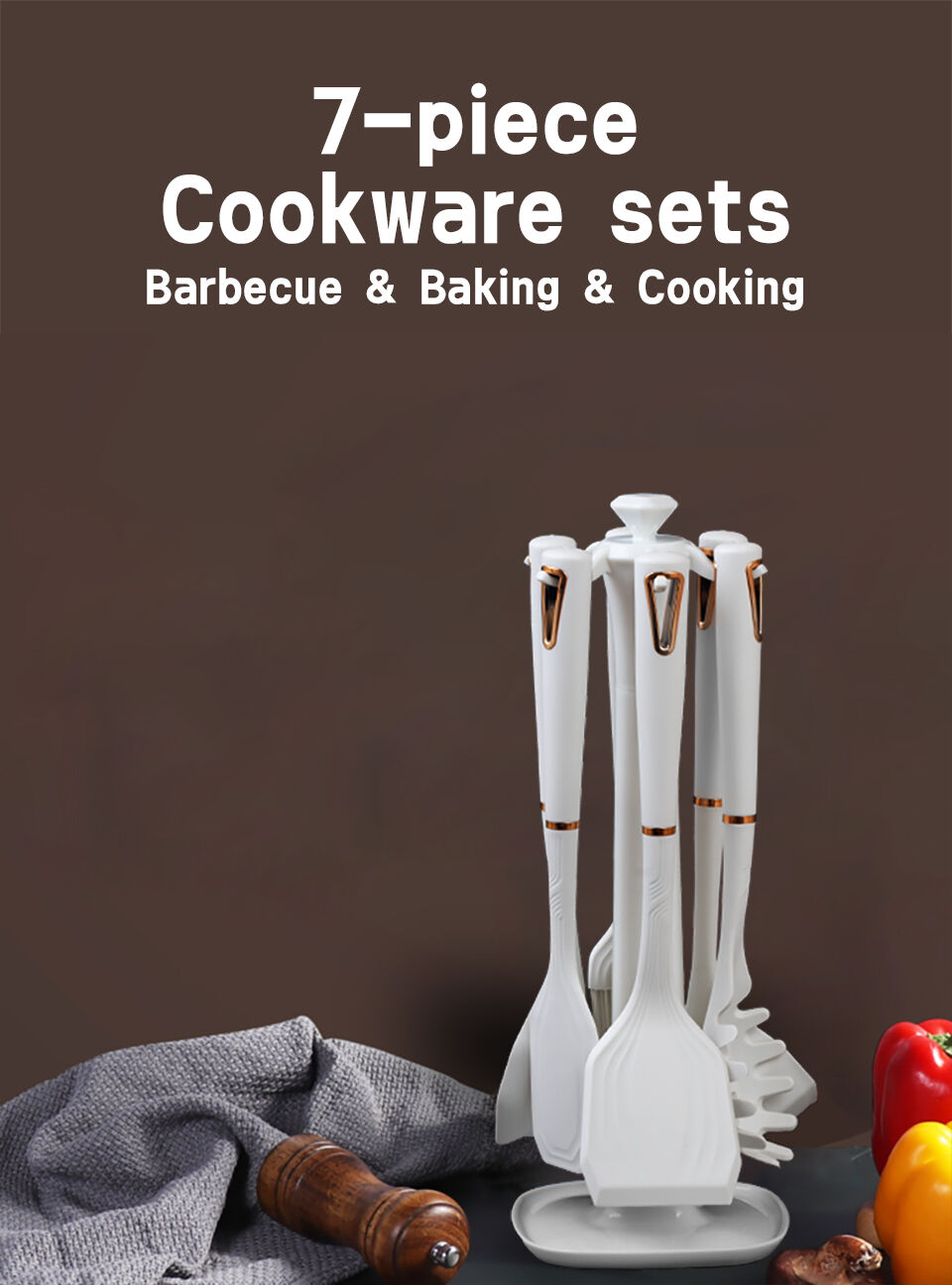 Soup Ladles Skimmers & Slotted Spoons Silicone Cookware Sets Silicone ...