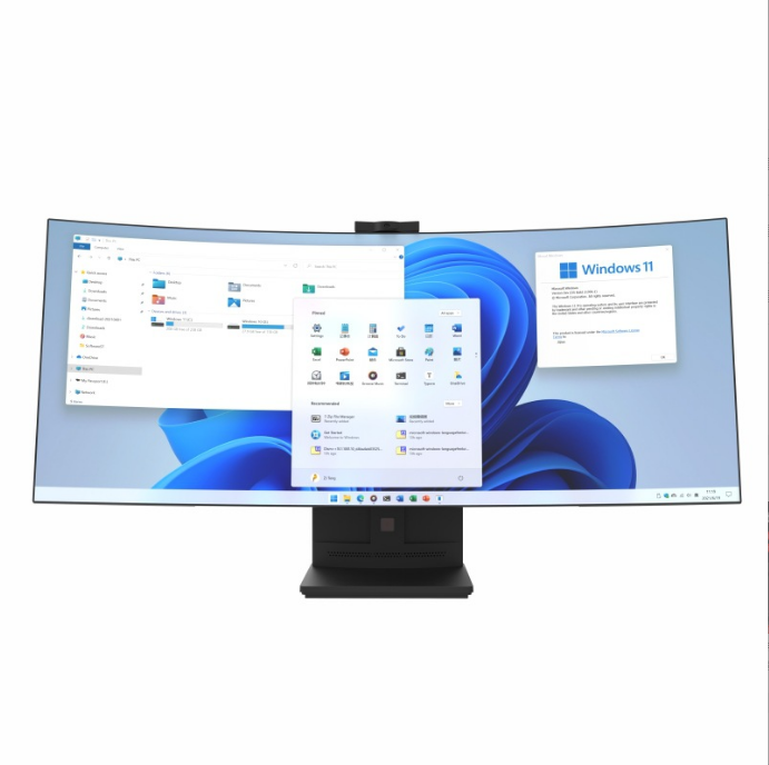 All-in-one Pc, 23.8" Fhd Micro-edge Touchscreen Display, Amd Ryzen 5 ...