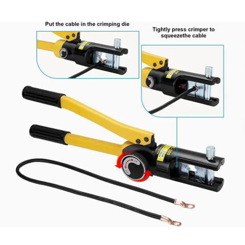 Hydraulisches Crimpwerkzeug Ep-410 für C-Kopf-Stromkabel-Kabelschuhe