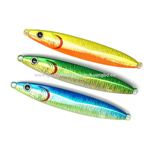 طعم صيد معدني صلب Bait Jig بوزن 60 جرامًا - مجموعة طعوم صيد Jigging سريعة