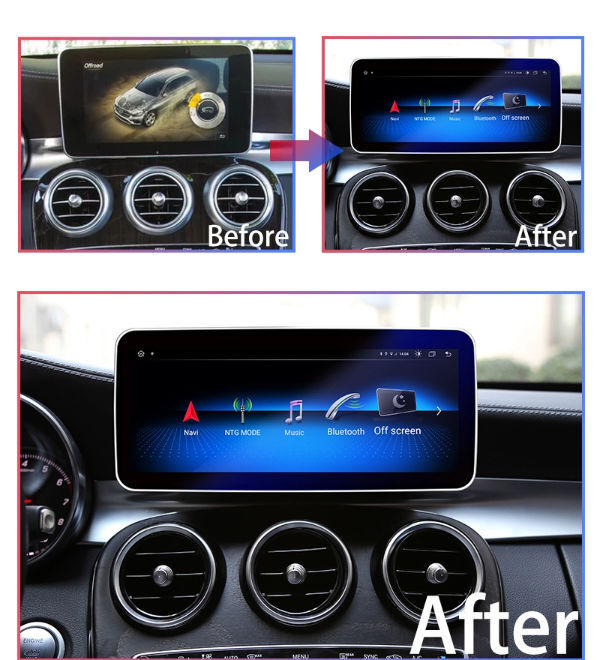 10.25" Android 10 Car Radio Multimedia DVD Player for Mercedes-Benz C-Class W204 2011-2014 RHD supplier