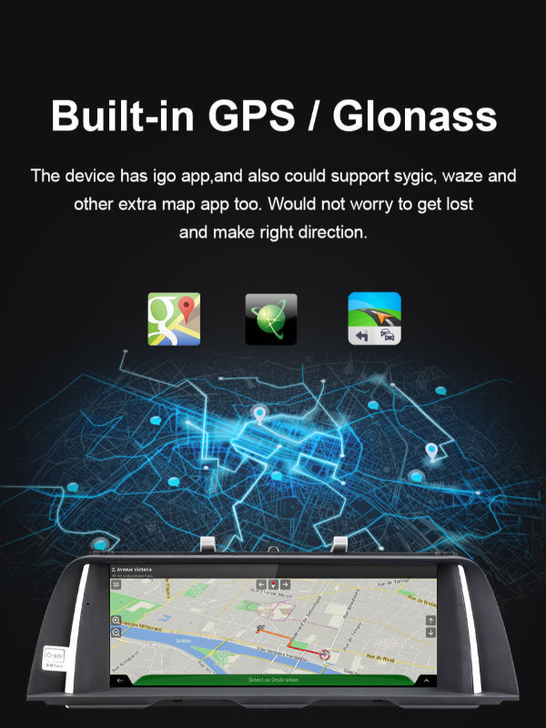 8-core Android 10.0 Car Multimedia DVD Player GPS Radio for BWM 7 Series F01 F02 2009-2015 supplier