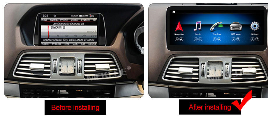 10.25" Android 10 8Core Car Radio Multimedia dvd Player for Mercedes-Benz E Class W212 2009-2015 supplier