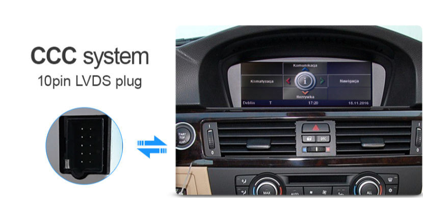 8.8" 8core 4+64GB Android car radio gps navigation system car stereo dvd player for BMW 5 Series E60 supplier