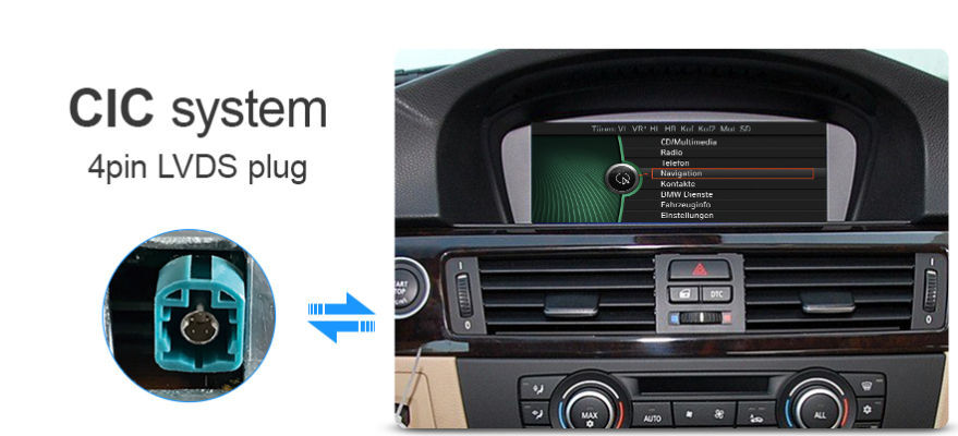 8.8" 8core 4+64GB Android car radio gps navigation system car stereo dvd player for BMW 5 Series E60 supplier