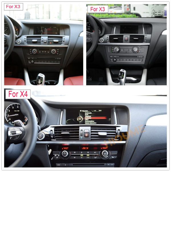 10.25" Qualcomm CPU Android 10.0 Car Multimedia Player for BMW X3 F25 X4 F26 2011-2016 supplier