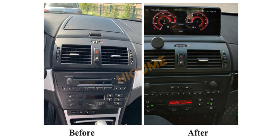 10.25" Qualcomm-Snapdragon CPU Android 10 Car Multimedia Player GPS for BMW X3 E83 2004-2009 Radio supplier