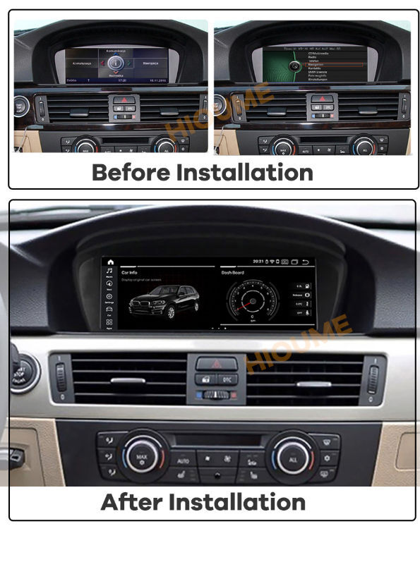 Qualcomm-Snapdragon Android 10 Car Radio for BMW 5 Series E60 E61 E62 E63 3 series E90 E91 supplier