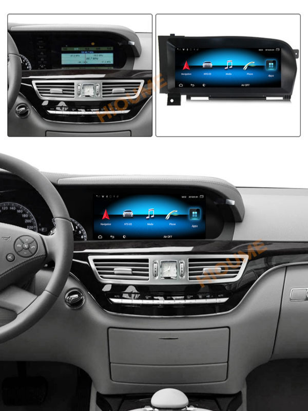 10.25" Android 10 8Core Car Multimedia Player Radio for Mercedes-Benz S Class W221 W216 2006-2013 supplier