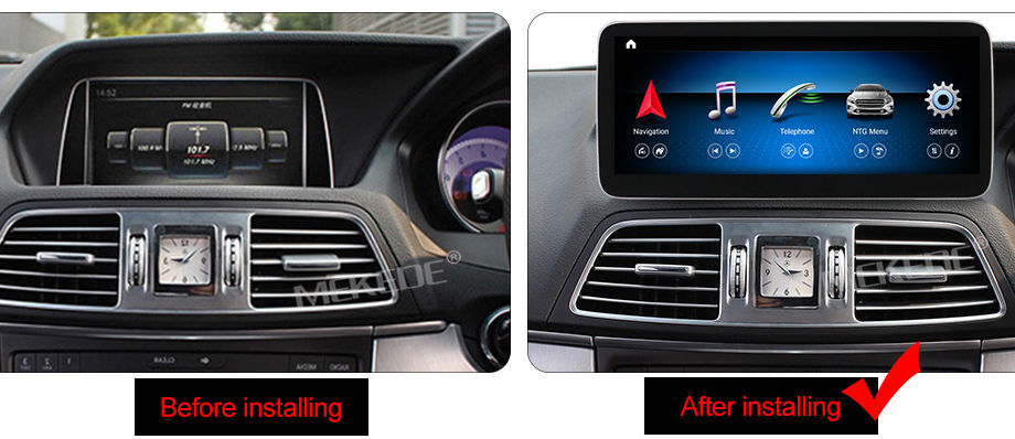 10.25" 8Core Android 10.0 Multimedia dvd Player for Mercedes-Benz E Class W212 2009-2015 RHD supplier