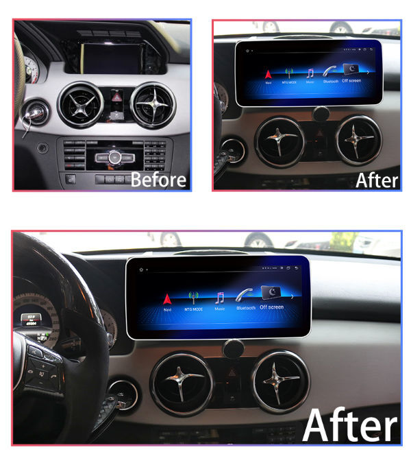 10.25" Android 10 8Core Car Multimedia dvd Player for Mercedes-Benz GLK Class X204 2008-2015 supplier
