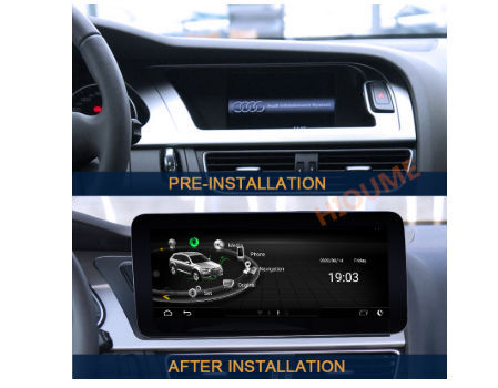 10.25" Android 10 8Core 8+64G Car Multimedia Player for Audi A4 A4L A5 B8 2009-2017 supplier