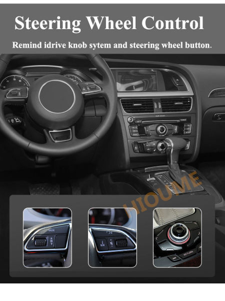 10.25" Android 10 8Core 8+64G Car Multimedia Player for Audi A4 A4L A5 B8 2009-2017 supplier