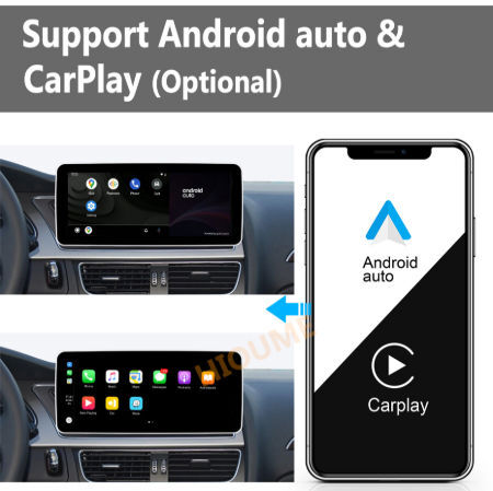 10.25" Android 10 8Core 8+64G Car Multimedia Player for Audi A4 A4L A5 B8 2009-2017 supplier