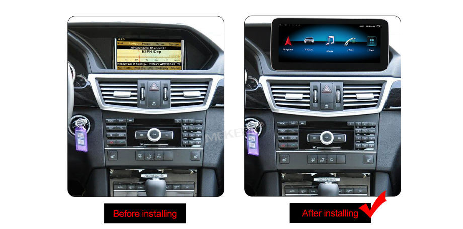 10.25"-Snapdragon CPU Android 10 Multimedia Player for Benz E Class W212 E200 E230 E260 E300 S212 supplier