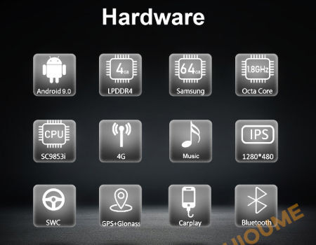 8.8inch 8core 4+64G Android 9.0 Car DVD Radio Multimedia Player GPS Navigation for Audi Q5 2009-2017 supplier