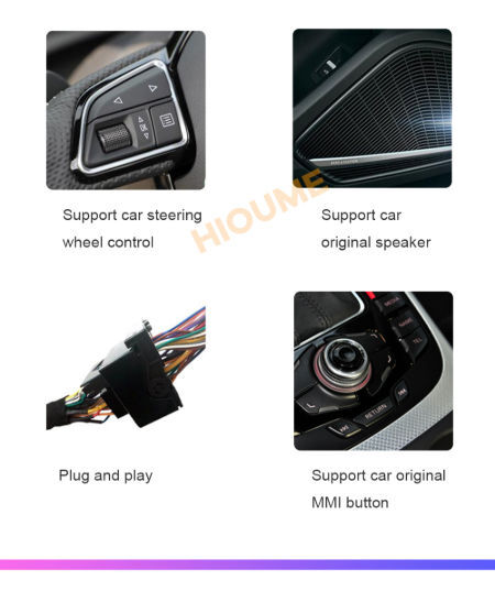 8.8inch 8core 4+64G Android 9.0 Car DVD Radio Multimedia Player GPS Navigation for Audi Q5 2009-2017 supplier