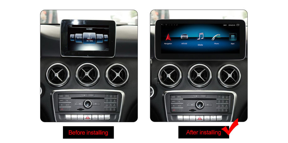 10.25" -Snapdragon Android 10 Car Multimedia Player for Mercedes-Benz A W176 CLA C117 X117 GLA X156 supplier