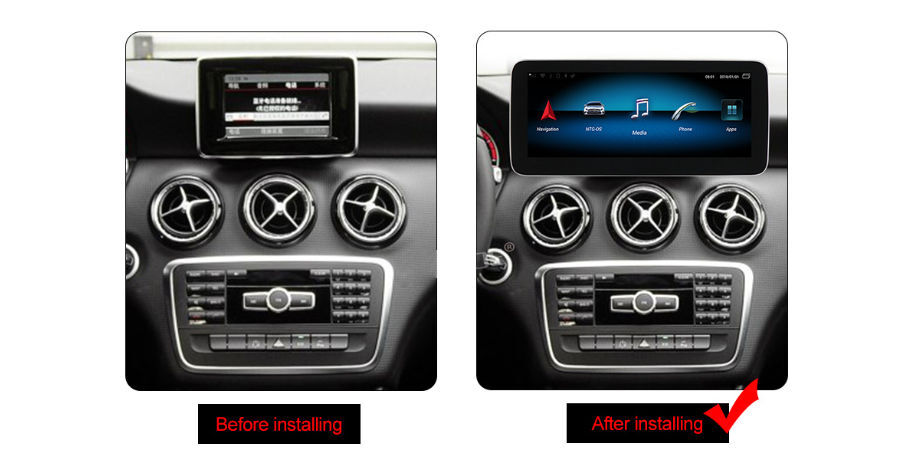 10.25" -Snapdragon Android 10 Car Multimedia Player for Mercedes-Benz A W176 CLA C117 X117 GLA X156 supplier