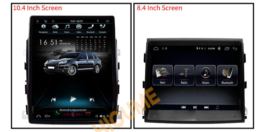 10.4'' 6-Core Android 9.0 Verticial Screen Car Radio Navigation for Porsche-Macan 2015 2016 2017 supplier