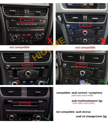 8.8inch Android 7.1 Car dvd radio multimedia Player GPS Navigation for Audi A5 2009-2016 4+32G supplier