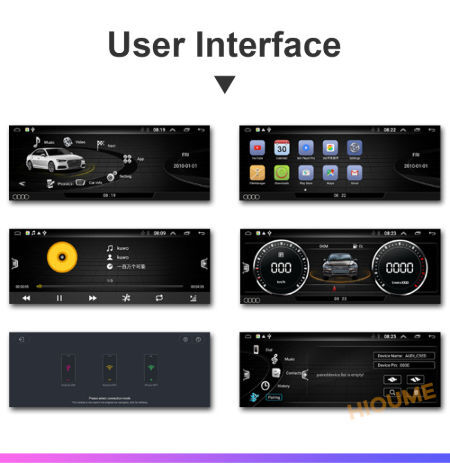8.8inch Android 7.1 Car dvd radio multimedia Player GPS Navigation for Audi A6/A6L 2005-2011 4+32G supplier