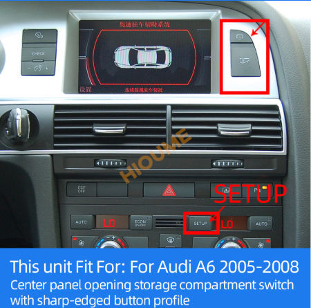 8.8inch Android 7.1 Car dvd radio multimedia Player GPS Navigation for Audi A6/A6L 2005-2011 4+32G supplier