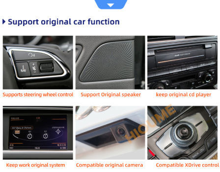8.8inch Android 7.1 Car dvd radio multimedia Player GPS Navigation for Audi A6/A6L 2005-2011 4+32G supplier