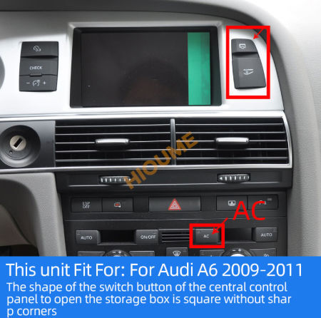 8.8inch Android 7.1 Car dvd radio multimedia Player GPS Navigation for Audi A6/A6L 2005-2011 4+32G supplier