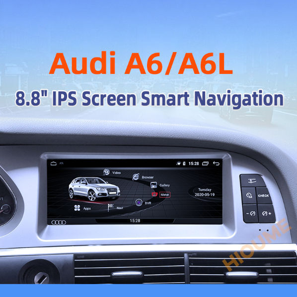 8.8inch 8core 4+64GB Android 9 Car Radio Multimedia Player GPS Navigation for Audi A6/A6L 2005-2011 supplier