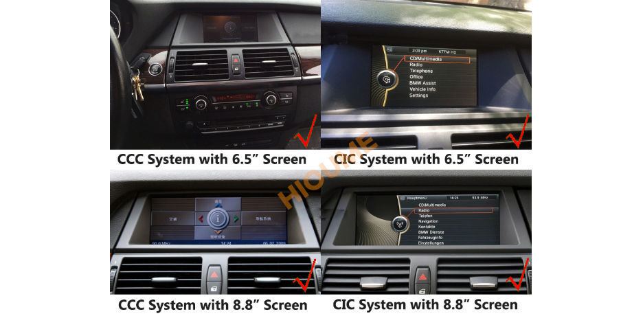 10.25" Qualcomm Android 10 Car Multimedia Player for BMW X5 E70 F15/X6 E71 F16 2007-2017 CCC CIC supplier