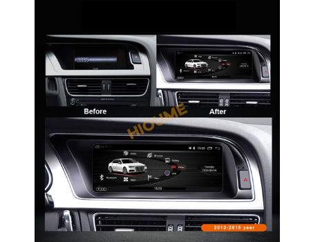 8.8inch 8core 4+64GB Android 9 Car Radio Multimedia Player GPS Navigation for Audi A4 B8 2009-2016 supplier