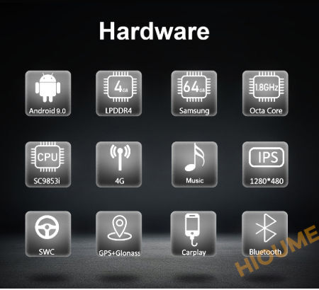 8.8inch 8core 4+64GB Android 9 Car Radio Multimedia Player GPS Navigation for Audi A4 B8 2009-2016 supplier