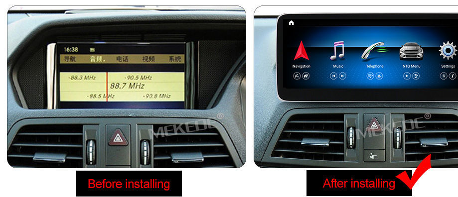 10.25"-Snapdragon Android 10.0 Car Multimedia Player for Benz E-Class Two Door Coupe C207 W207 A207 supplier