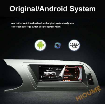 8.8inch 8core 4+64GB Android 9 Car Radio Multimedia Player GPS Navigation for Audi A5 2009-2016 4+64 supplier