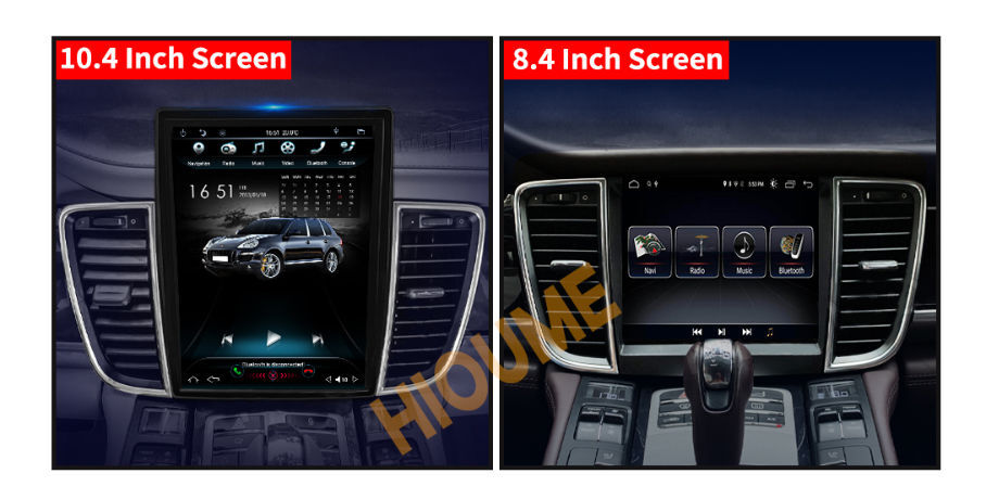 10.4'' 6-Core Android 9.0 Verticial Screen Car Radio Navigation for Porsche-Cayenne 2011-2016 supplier