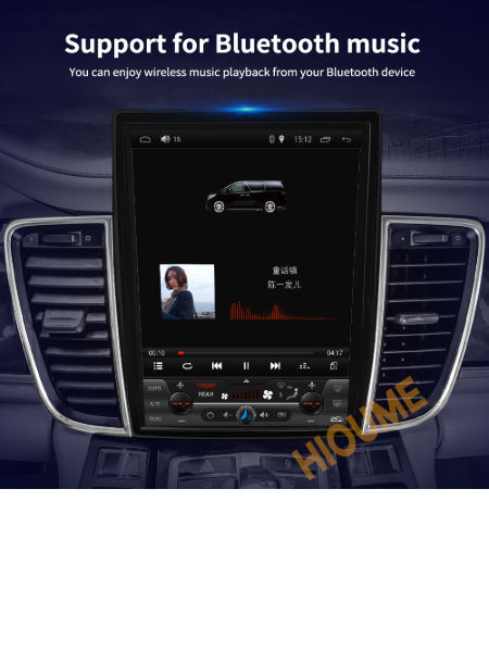 10.4'' 6-Core Android 9.0 Verticial Screen Car Radio Navigation for Porsche-Cayenne 2011-2016 supplier