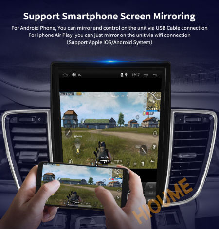 10.4'' 6-Core Android 9.0 Verticial Screen Car Radio Navigation for Porsche-Cayenne 2011-2016 supplier