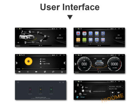 8.8inch Android 7.1 4+32G Car Multimedia Player for Audi Q5 2009-2017 supplier