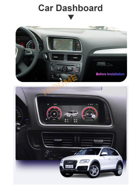 8.8inch Android 7.1 4+32G Car Multimedia Player for Audi Q5 2009-2017 supplier