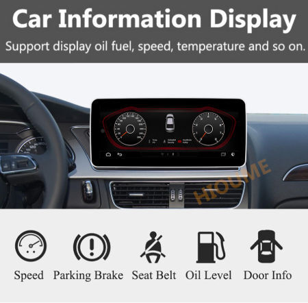 10.25" Android 10 8Core 8+64G Car Multimedia Player for Audi Q5 2009-2017 Radio GPS Navigation supplier