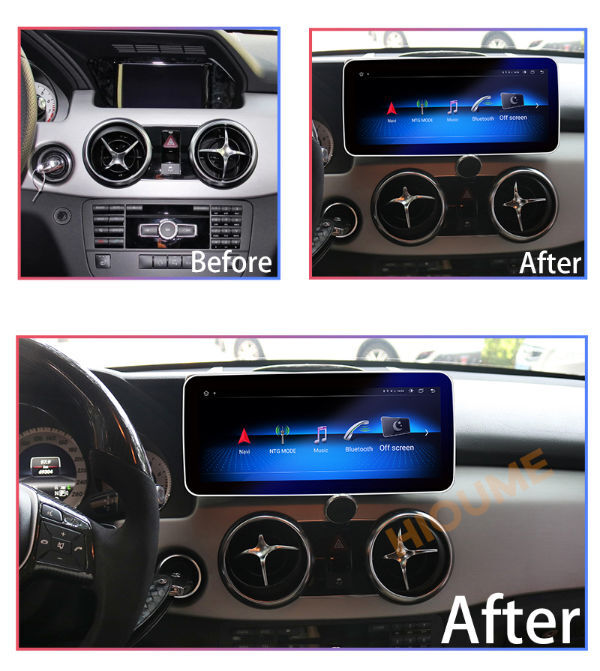 10.25" 8Core-Snapdragon Android 10 Car Multimedia Player for Mercedes-Benz GLK Class X204 2008-2015 supplier