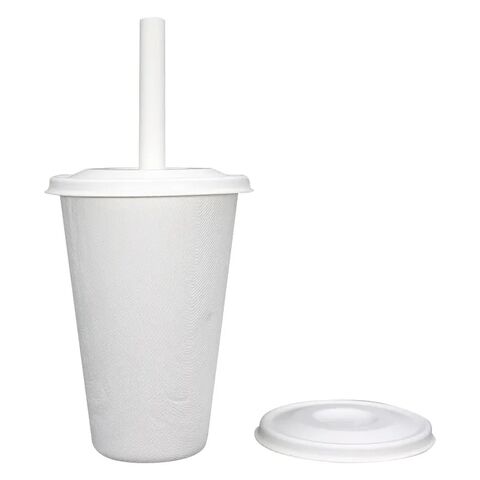 Gobelets Biodégradables en Bagasse – Écologiques, Compostables, en Canne à Sucre pour Boissons Chaudes & Froides – Gobelets Jetables Durables pour B2B