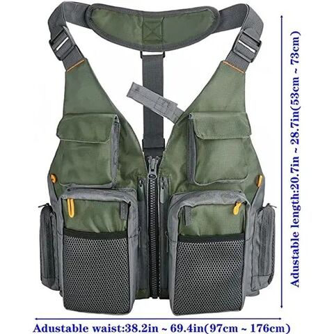 Porte-appâts en maille pour ceinture de pêche homme