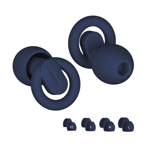 Tapones para los oídos de silicona, protectores auditivos, tapones para el ruido