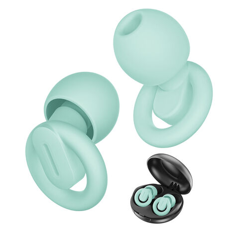 Tapones para los oídos de silicona, protectores auditivos, tapones para el ruido