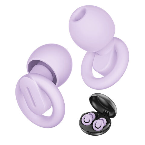 Tapones para los oídos de silicona, protectores auditivos, tapones para el ruido