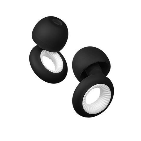 Tapones para oídos con cancelación de ruido personalizados para dormir, tapones para oídos de viaje, tapones para oídos de silicona reutilizables para nadar para dormir