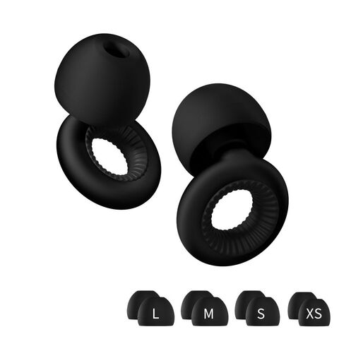 Tapones para oídos con cancelación de ruido personalizados para dormir, tapones para oídos de viaje, tapones para oídos de silicona reutilizables para nadar para dormir