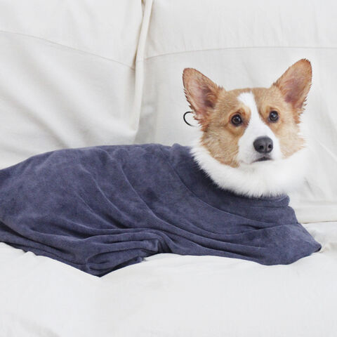 Peignoir pour animaux de compagnie absorbant l'eau, tout inclus et très populaire - Serviette pour animaux de compagnie à séchage rapide